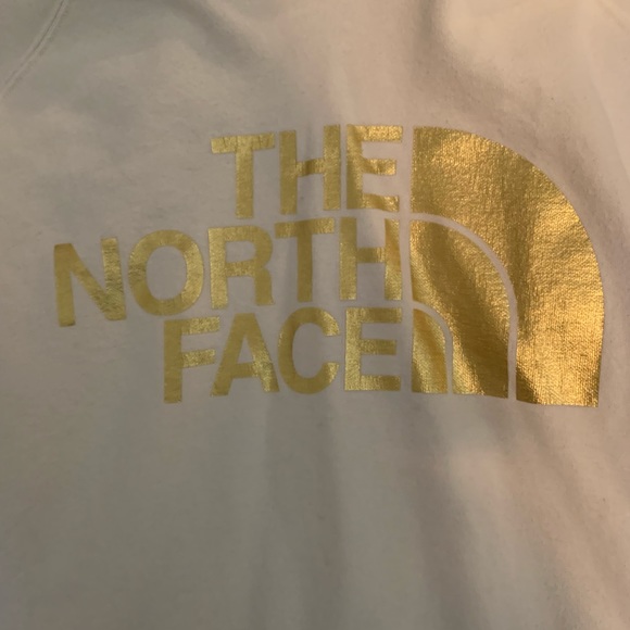 Crime & gold north face hoodie, women’s size S. - Picture 2 of 4